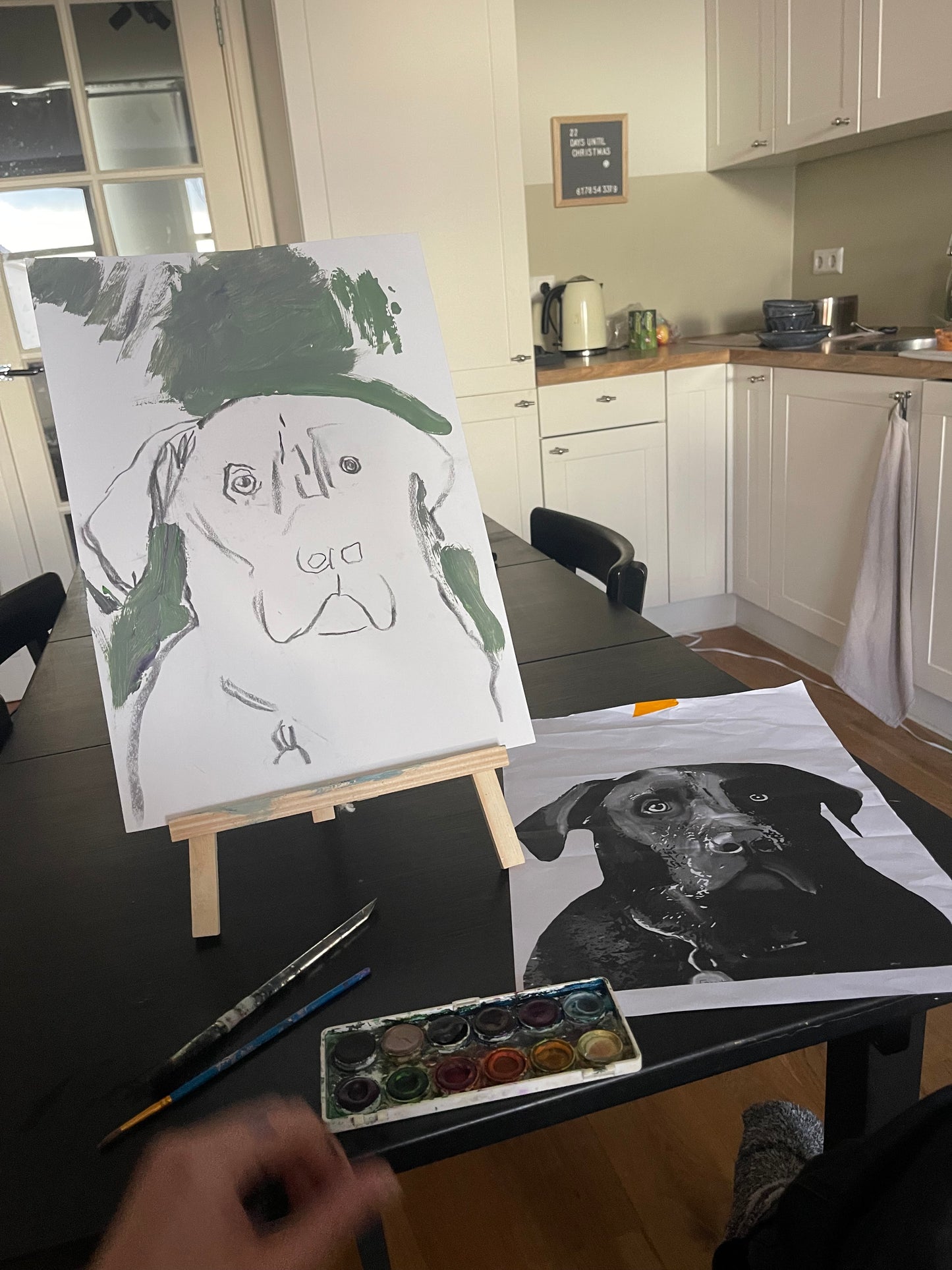 Custom Pet Paint By Number (price varies)