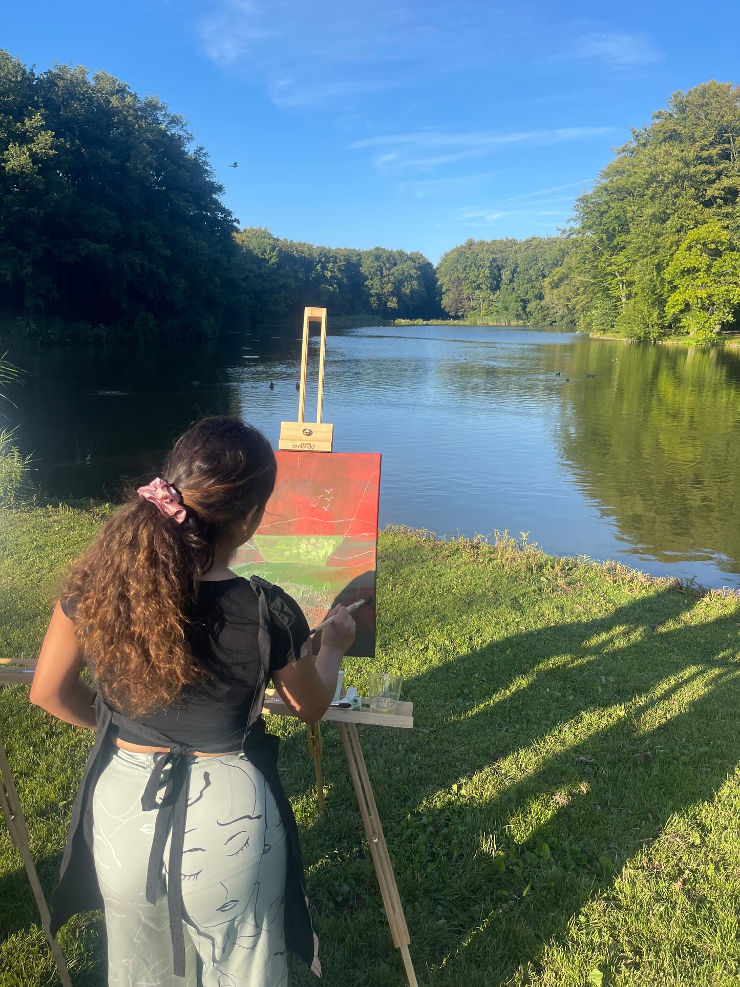 Painting Workshop/August 17, Sunday, 2-5 pm -HAAGSE BOS, DEN HAAG