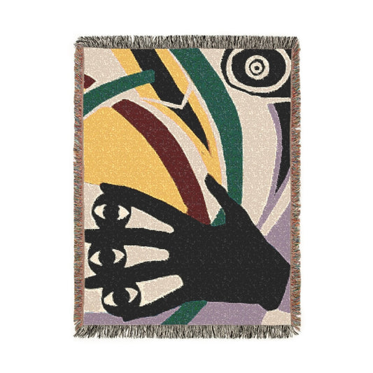 “Give Me The Eyes, I’ll Change How They See” 100% Cotton Woven Blanket