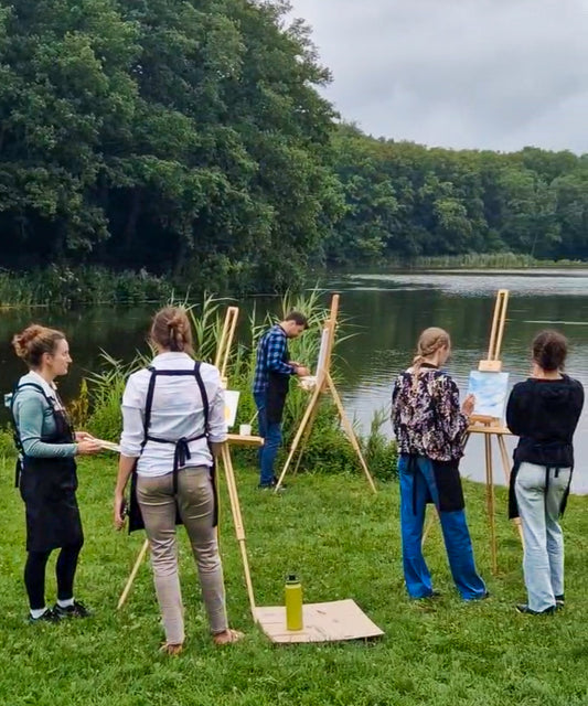 Painting Workshop/August 26, Tuesday 6-9:30 pm -HAAGSE BOS, DEN HAAG