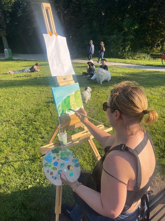 Painting Workshop/August 29, Friday 2pm-5pm -HAAGSE BOS, DEN HAAG